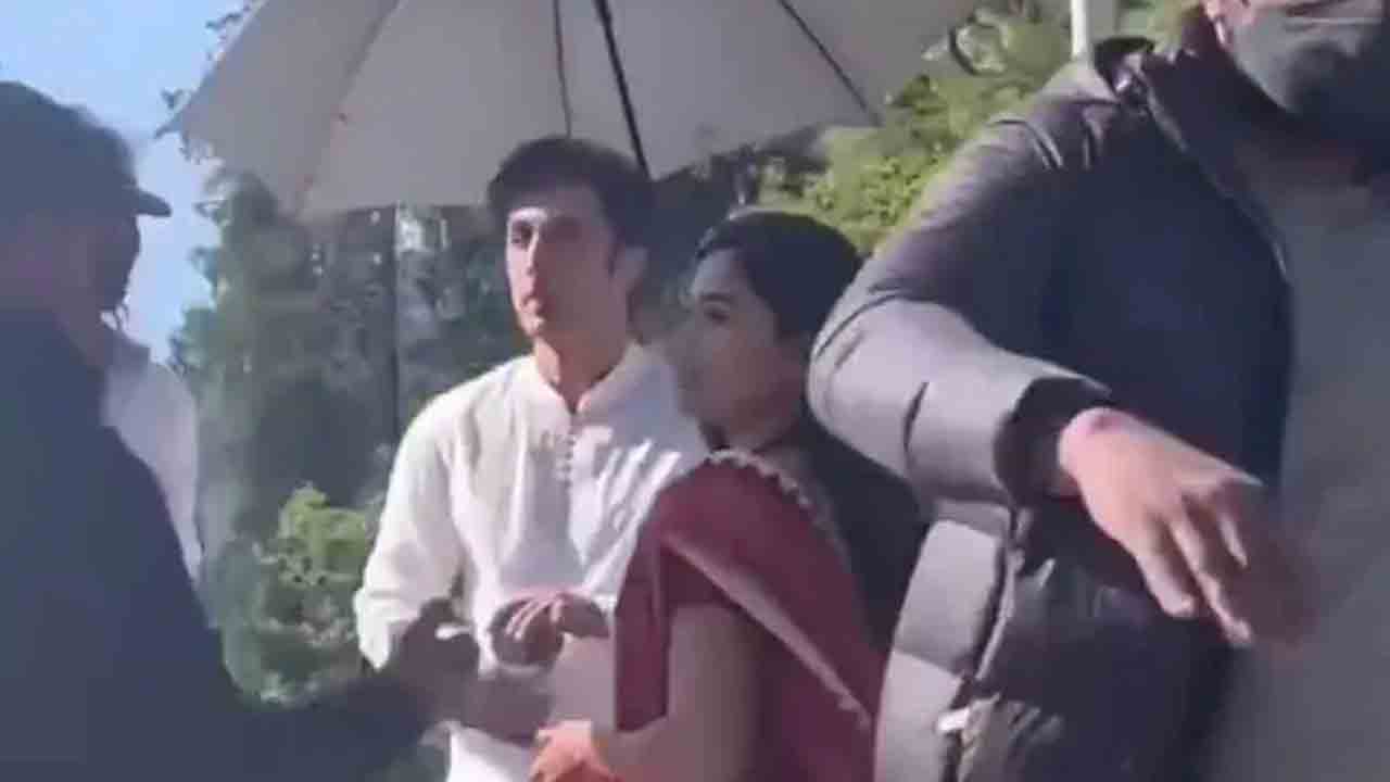 Animal leaked video | రణ్బీర్-రష్మిక  ‘యానిమల్’ మనాలీ షూటింగ్ వీడియో లీక్