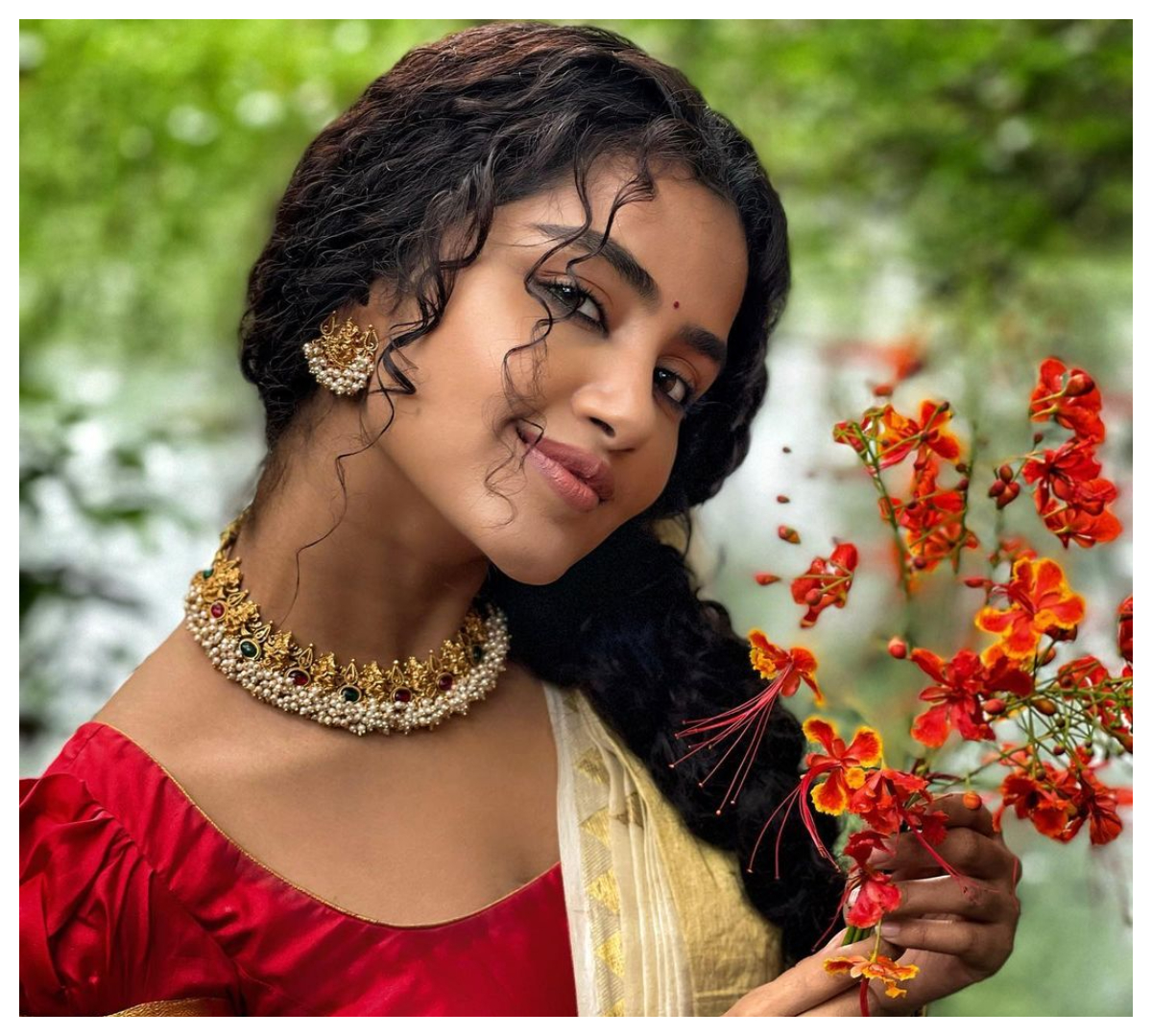 Anupama Parameswaran | చీర‌క‌ట్టులో సన్నజాజి పువ్వులా అనుపమ పరమేశ్వరన్..