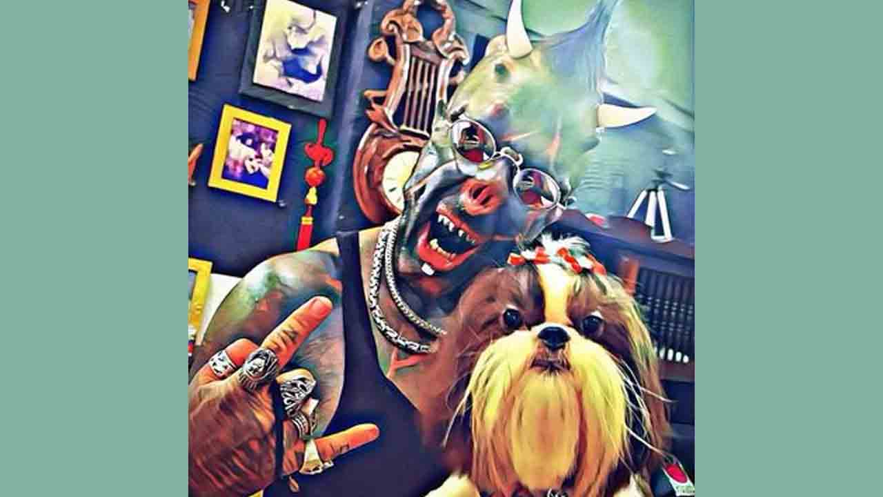 మాస్క్‌ అక్కర్లే‌దన్న ఆనం‌దంతో చెవులు కత్తి‌రిం‌చు‌కు‌న్నాడు!