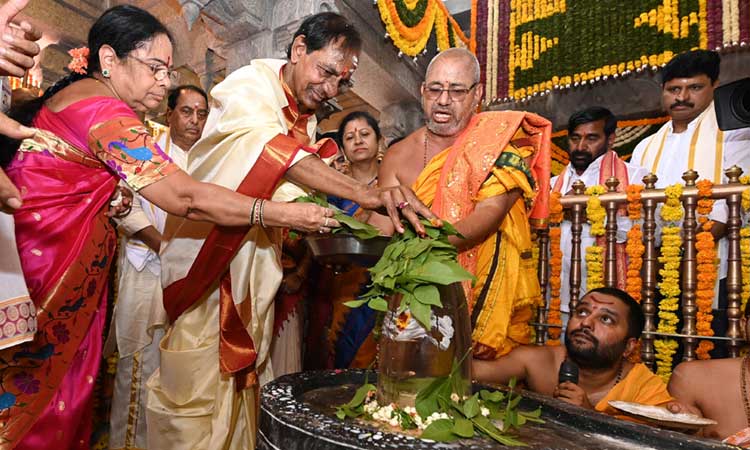 యాదాద్రిలో రామలింగేశ్వర స్వామి దేవాలయం తిరిగి ప్రారంభం