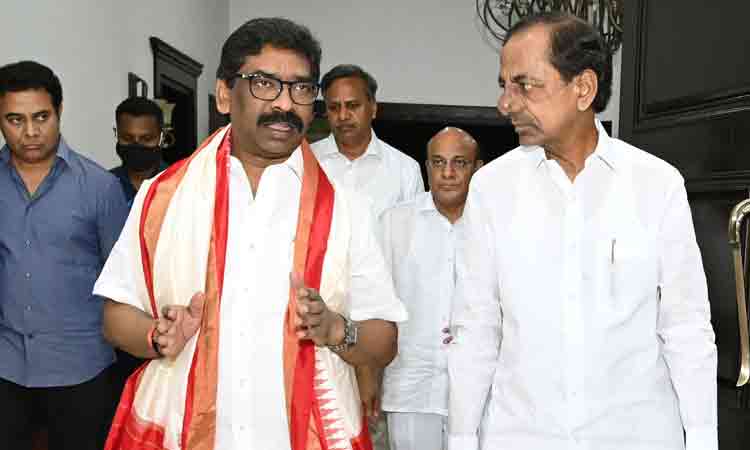 కేసీఆర్‌తో జార్ఖండ్‌ సీఎం భేటీ