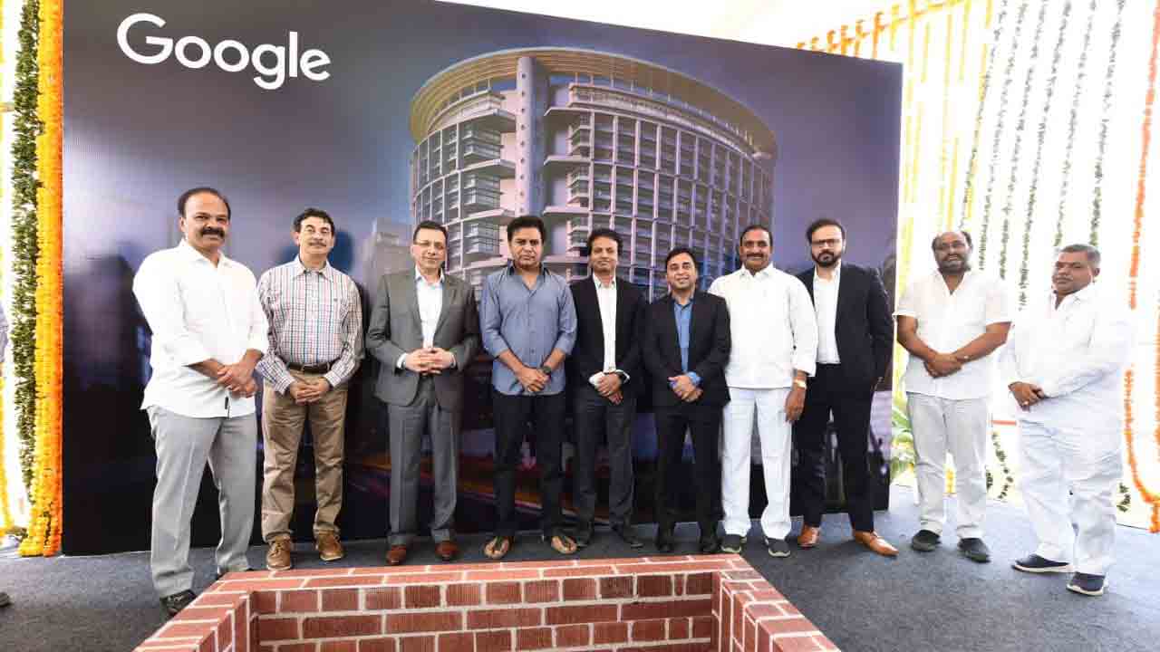 హైద‌రాబాద్‌లో 33 ల‌క్ష‌ల చ.అడుగుల విస్తీర్ణంలో గూగుల్ క్యాంప‌స్
