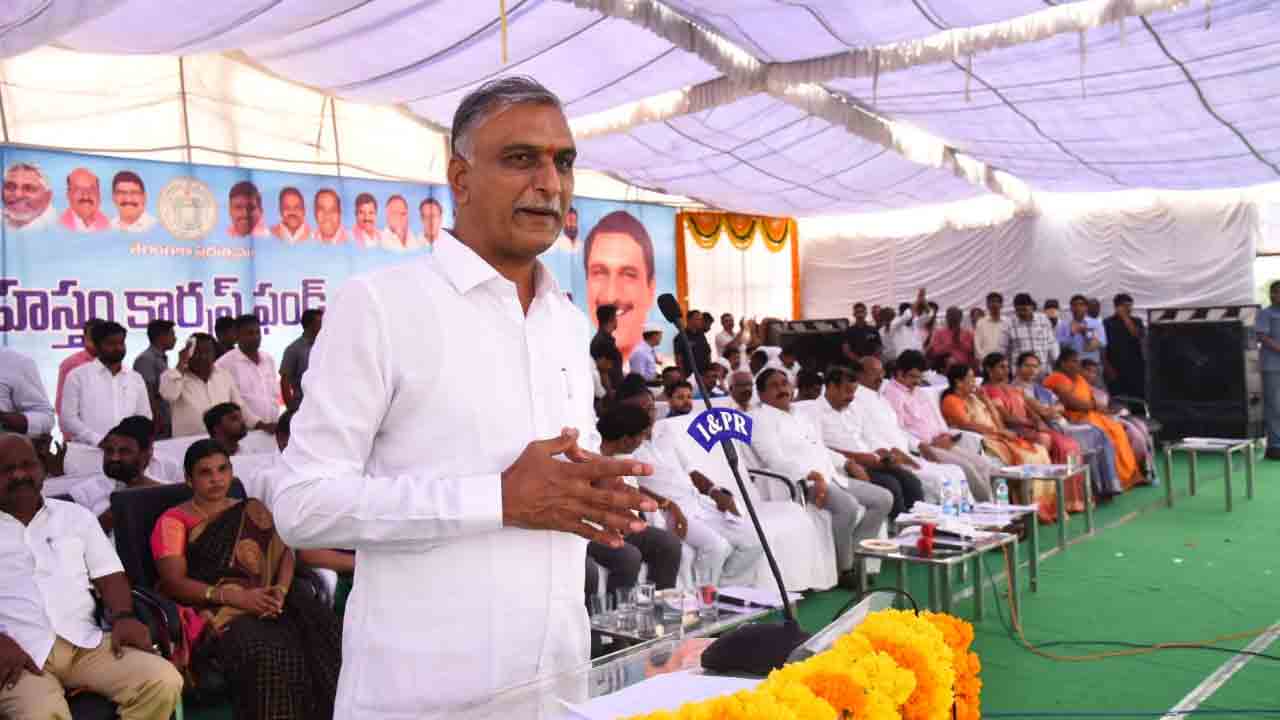 రాష్ట్రంలో మరో 10లక్షల కొత్త పింఛన్లు : హరీశ్‌రావు