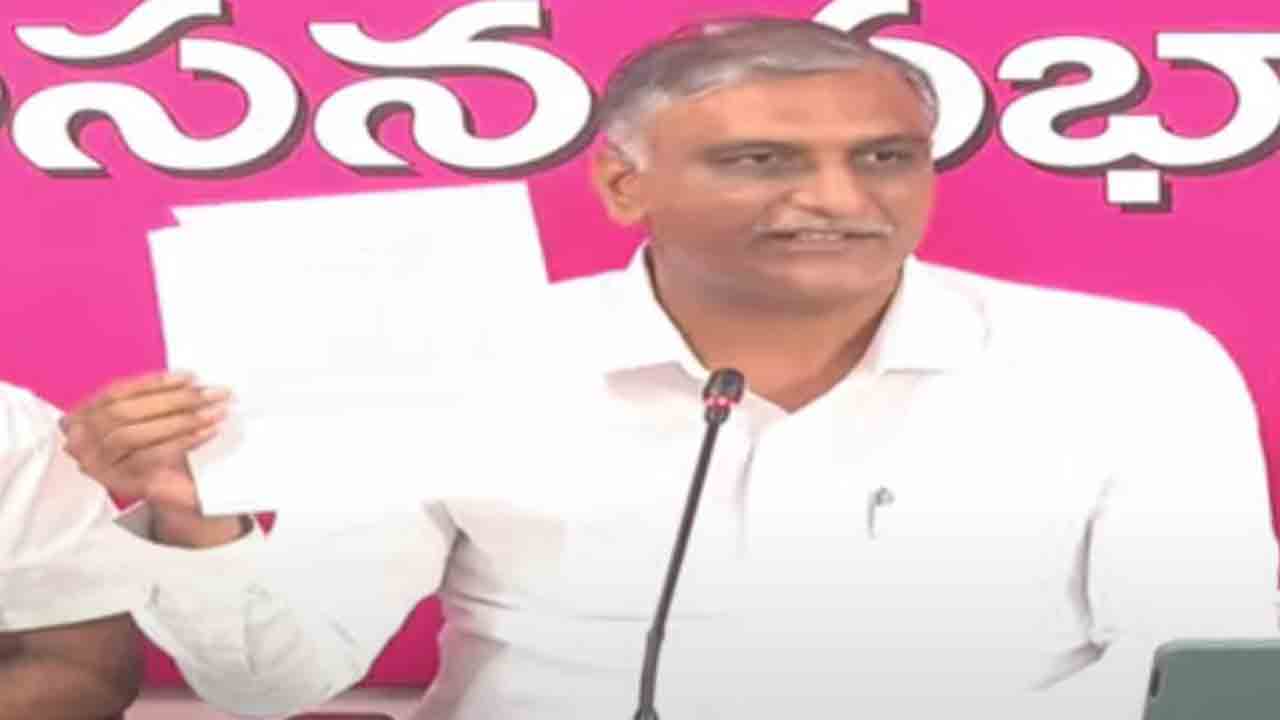 బండి సంజయ్‌ గోబెల్స్‌ను మించిపోయారు : మంత్రి హరీశ్‌రావు