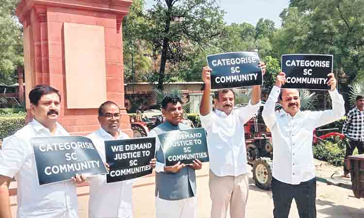 ఎస్సీ వర్గీకరణ వెంటనే చేయాలె