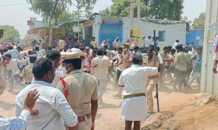 ఇర్కిచేడ్‌లో ఉద్రిక్తత