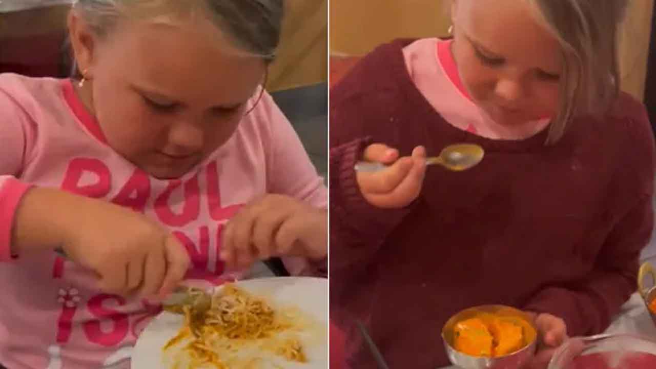 Viral Video | ఇండియ‌న్ ఫుడ్ టేస్ట్ చేసిన ఆస్ట్రేలియా చిన్నారి.. షేక్ అవుతున్న ఇంట‌ర్నెట్‌!