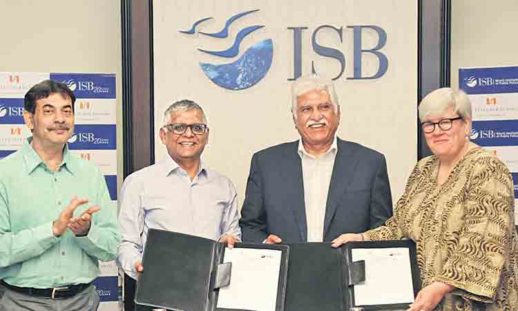 ఐఎస్‌బీ, ఫ్లెచర్‌ స్కూల్‌ ఒప్పందం పొడిగింపు