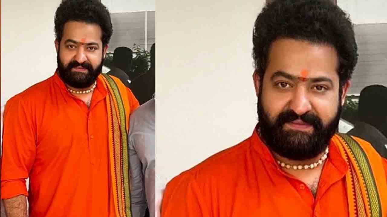 Jr NTR Deeksha | మాల‌ధార‌ణ‌లో ఎన్టీఆర్..నెట్టింట్లో ఫొటోలు షేర్ చేస్తున్న ఫ్యాన్స్