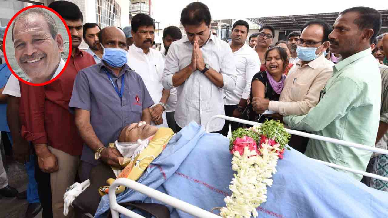 ఏఎంసీ వైస్ చైర్మన్ జగన్ మృతి పట్ల మంత్రి కేటీఆర్ తీవ్ర దిగ్ర్భాంతి