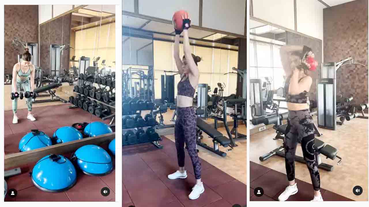 Kriti Sanon Gym | జిమ్‌లో చెమ‌టోడుస్తున్న మ‌హేశ్ హీరోయిన్..వీడియో హ‌ల్‌చ‌ల్‌