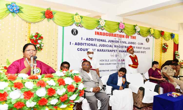 సత్వర న్యాయసేవలందిస్తాం