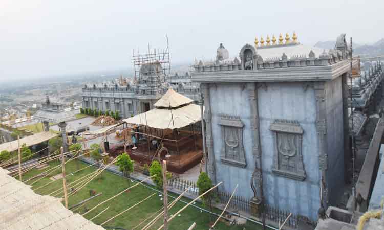 శివాలయంలో మహాకుంభాభిషేకానికి నేడు శ్రీకారం