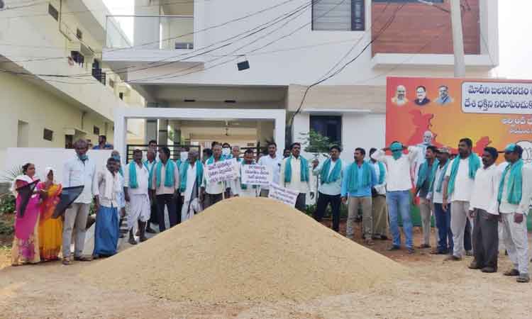 అర్వింద్‌కు వడ్ల సెగ!