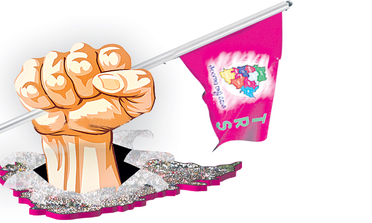 రగులుతున్న వడ్ల రణం