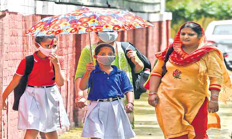 45 డిగ్రీలకు చేరిన ఉష్ణోగ్రతలు