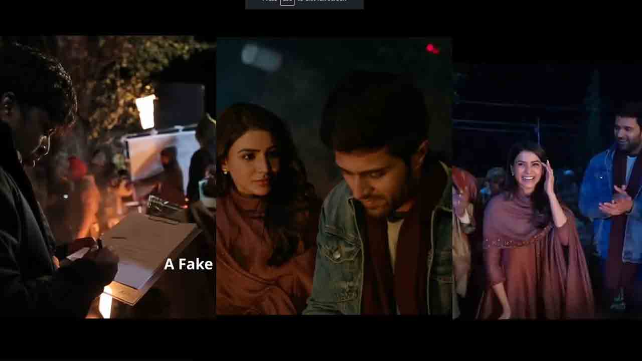 VDK Surprise Wishes | క‌శ్మీర్‌లో సామ్ కోసం ఫేక్‌ సీన్ రాసి బ‌ర్త్ డే విషెస్‌..వీడియో వైర‌ల్