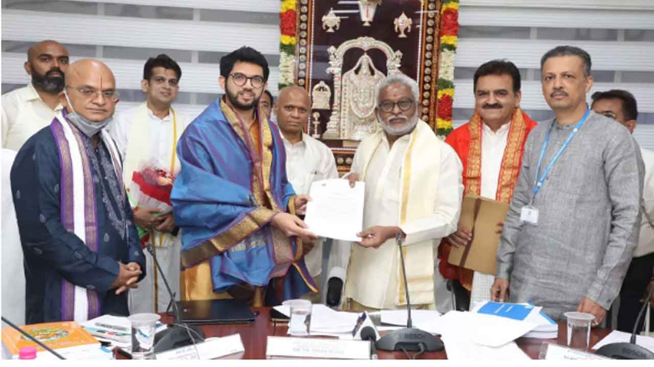 ముంబైలో శ్రీవారి ఆలయం.. 10 ఎకరాలు కేటాయించిన ఠాక్రే సర్కార్‌