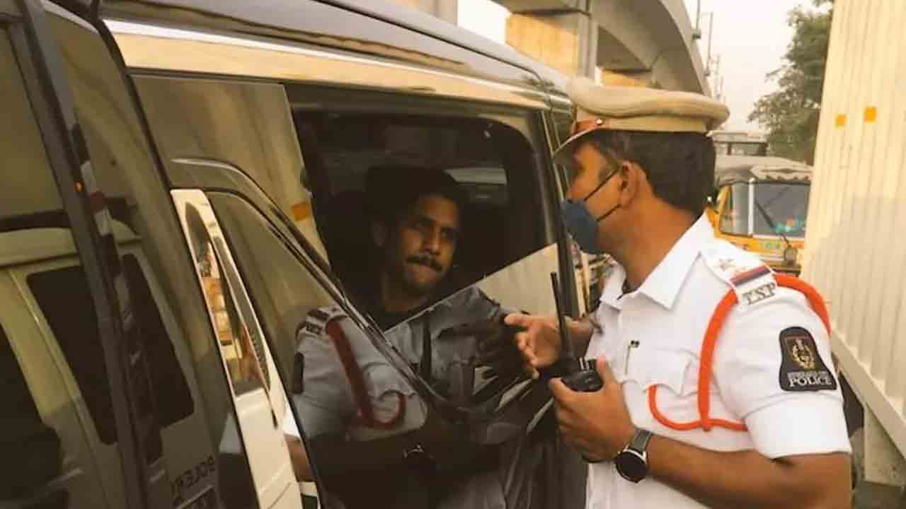 Naga Chaitanya | నాగ‌చైత‌న్య కారుకు జరిమాన విధించిన పోలీసులు..!