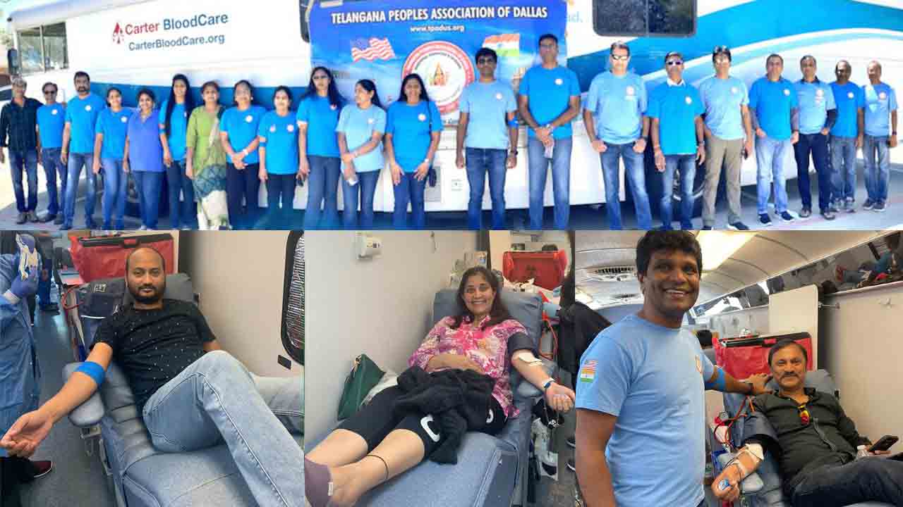 టీపాడ్ రక్తదాన శిబిరానికి భారీ స్పందన