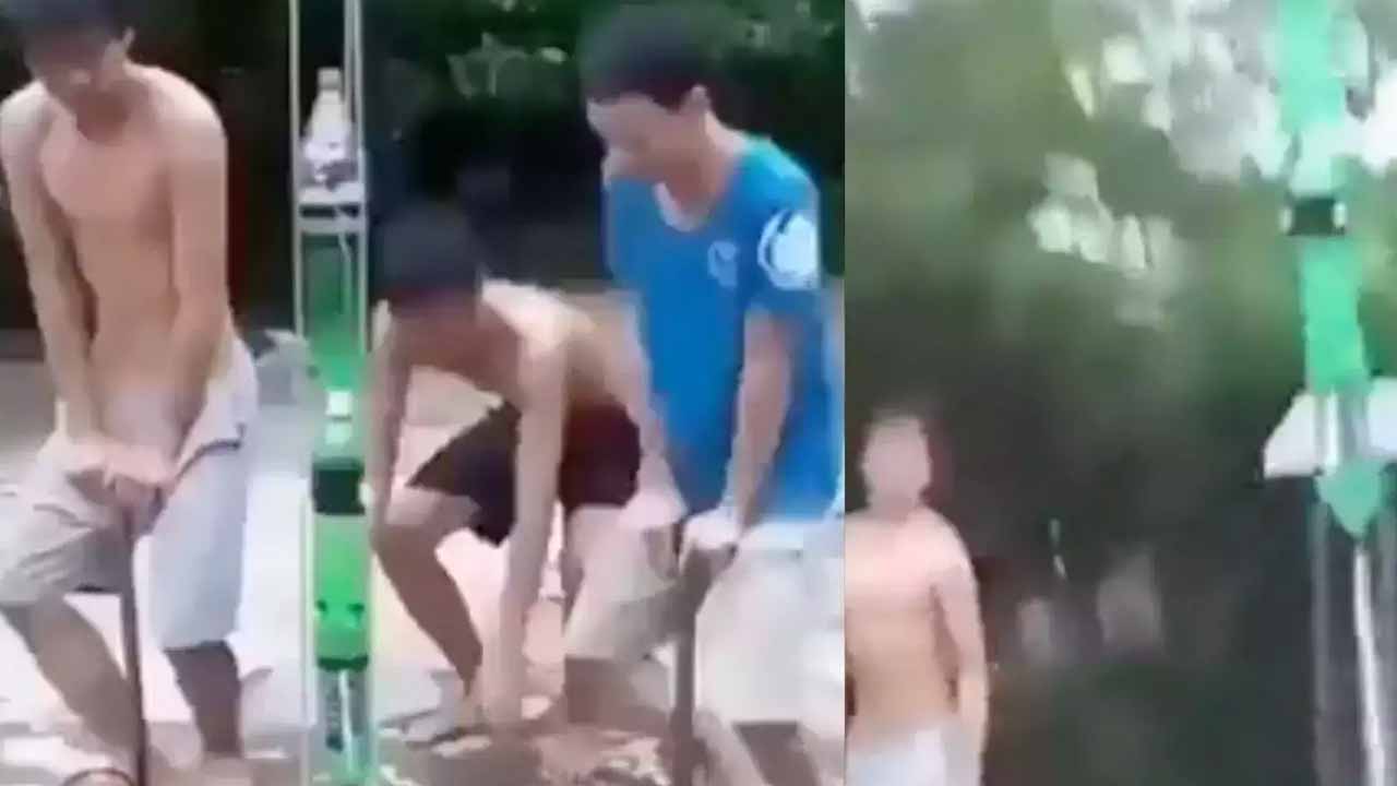 సోడా బాటిళ్ల‌తో రాకెట్‌.. ఆకాశంలోకి ఎలా వెళ్లిందో చూడండి..!!