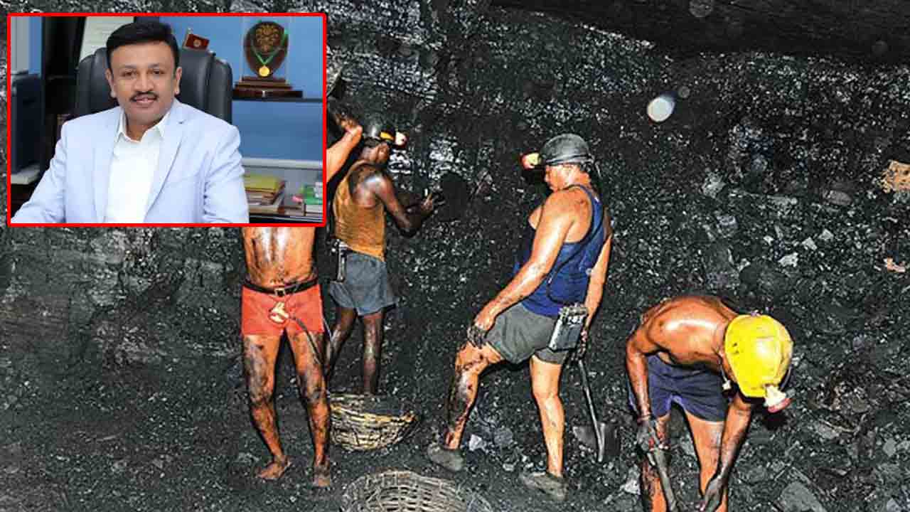 సింగ‌రేణిలో 95 శాతం ఉద్యోగాలు స్థానికులకే.. సీఎండీ శ్రీధ‌ర్ కీల‌క ప్ర‌క‌ట‌న