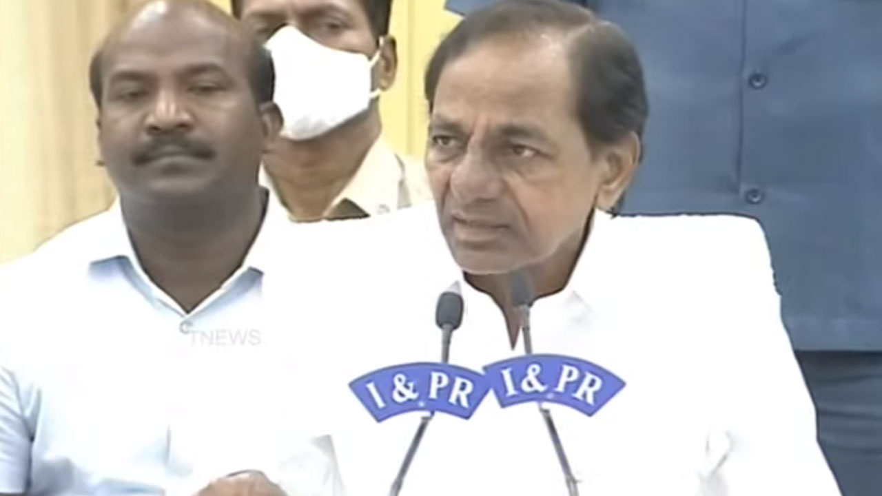కేంద్రంలో వున్నది పూర్తి రైతు వ్యతిరేక ప్రభుత్వమే :  సీఎం కేసీఆర్