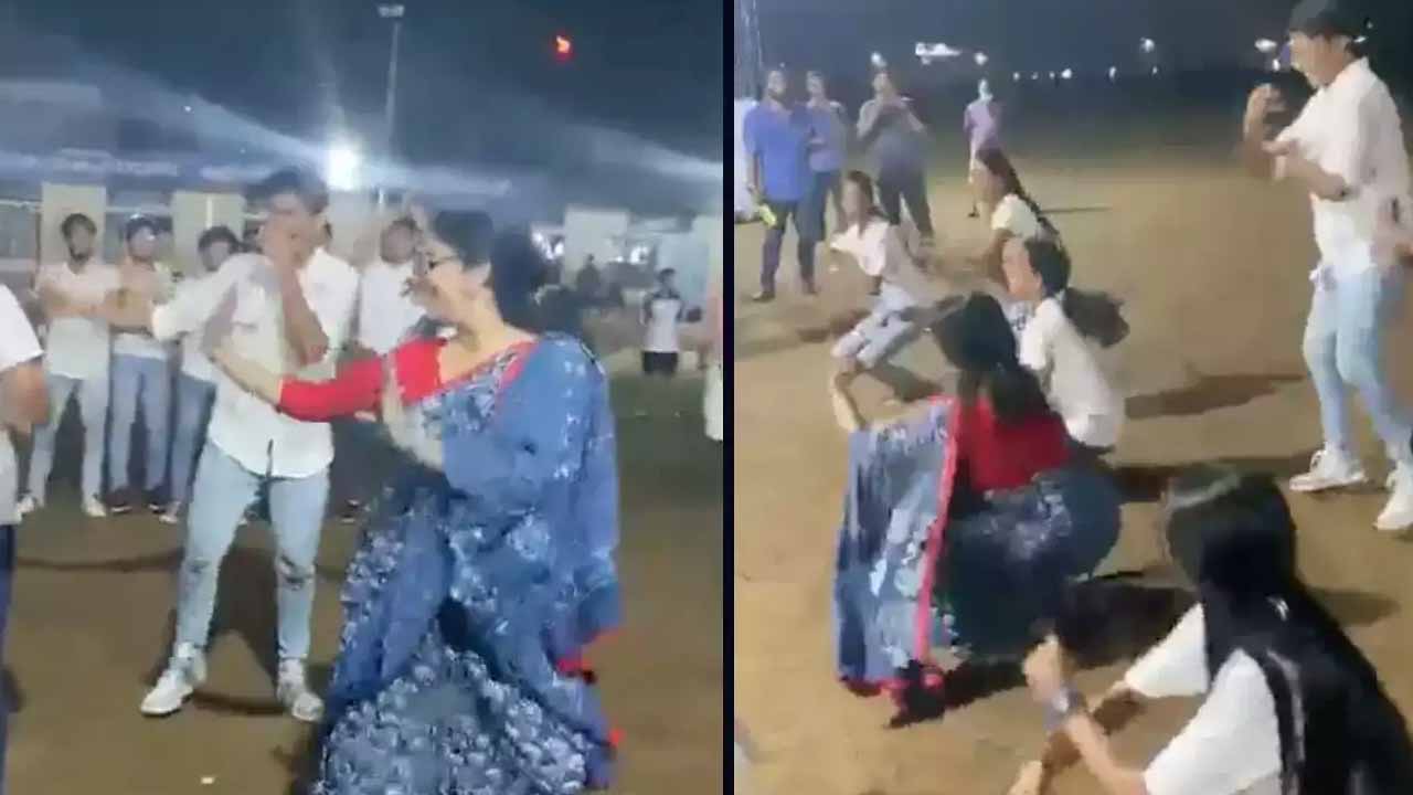 విద్యార్థినుల‌తో క‌లిసి క‌లెక్ట‌ర్ దివ్య‌ డ్యాన్స్‌..వీడియో వైర‌ల్‌