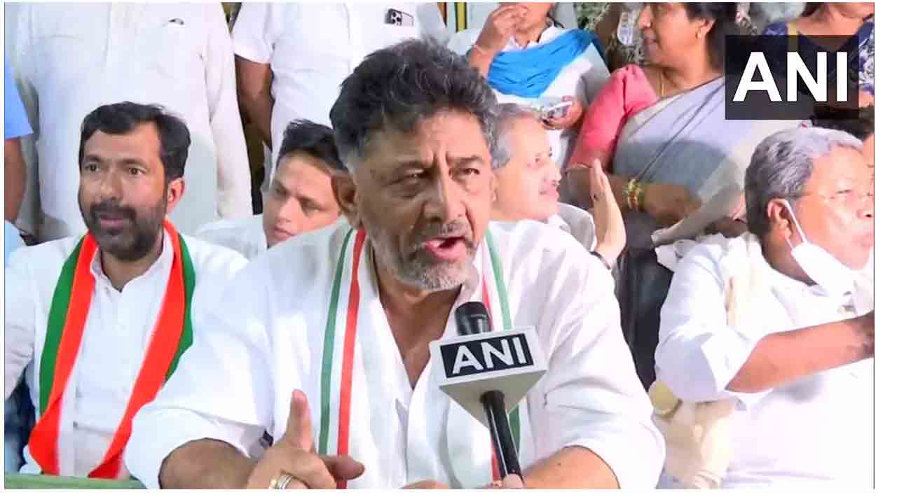 క‌ర్నాట‌క కంట్రాక్ట‌ర్ ఆత్మ‌హ‌త్య కేసు : మంత్రి ఈశ్వ‌ర‌ప్ప అరెస్టుకు డీకే శివ‌కుమార్ డిమాండ్!