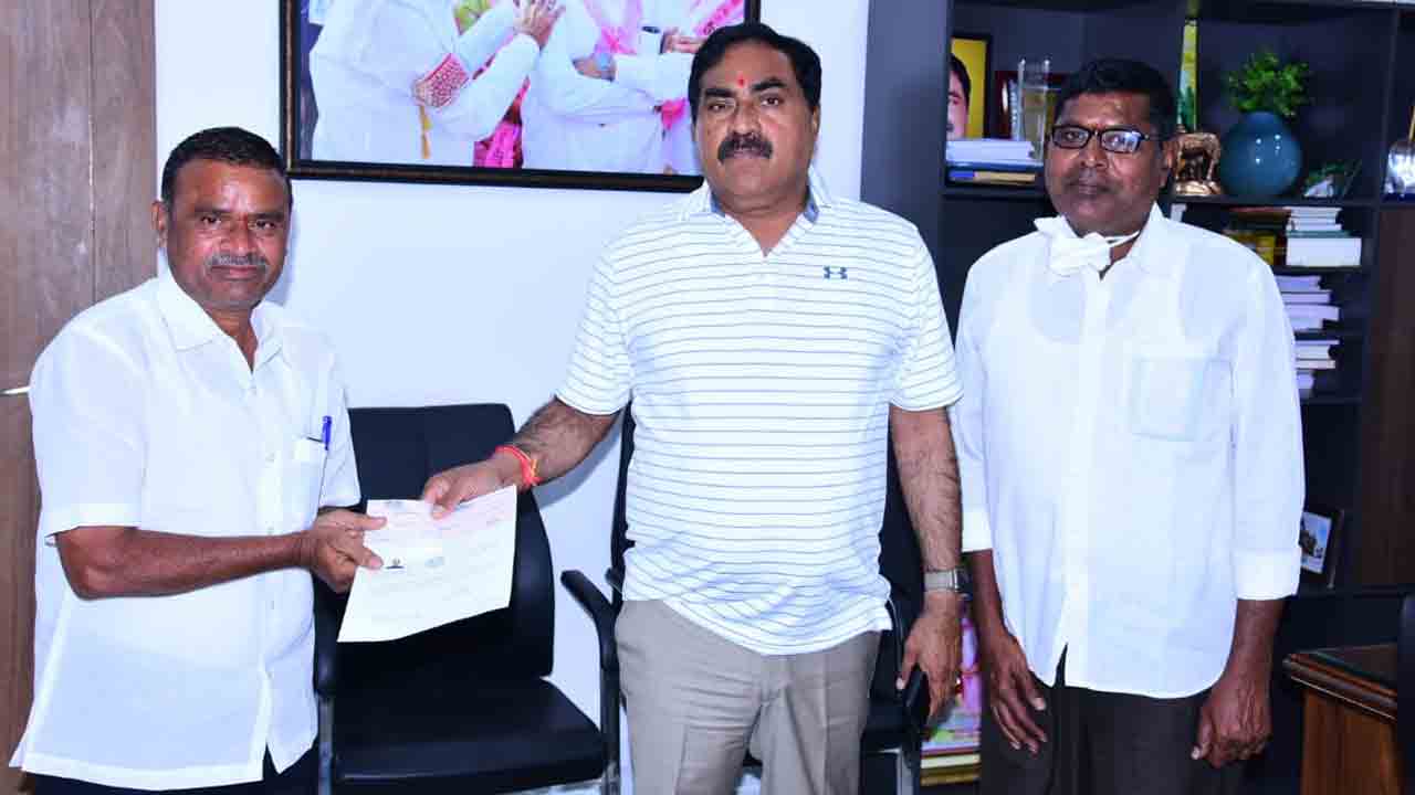 నిరుపేదలకు వరం ‘సీఎంఆర్‌ఎఫ్‌’ : మంత్రి ఎర్రబెల్లి