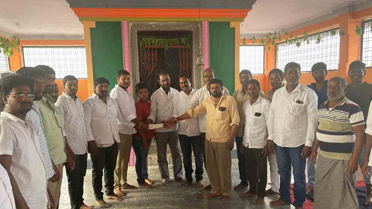 Rangareddy | హనుమాన్‌ ఆలయానికి రూ.6. 25 లక్షల విరాళం