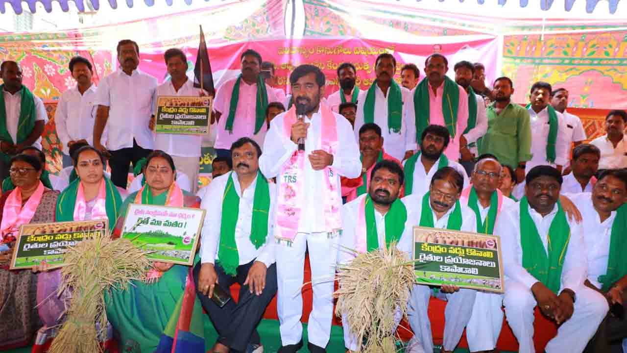 ఆ చట్ట ప్రకారం కేంద్రమే కొనుగోలు చేయాలి : మంత్రి జగదీష్‌రెడ్డి