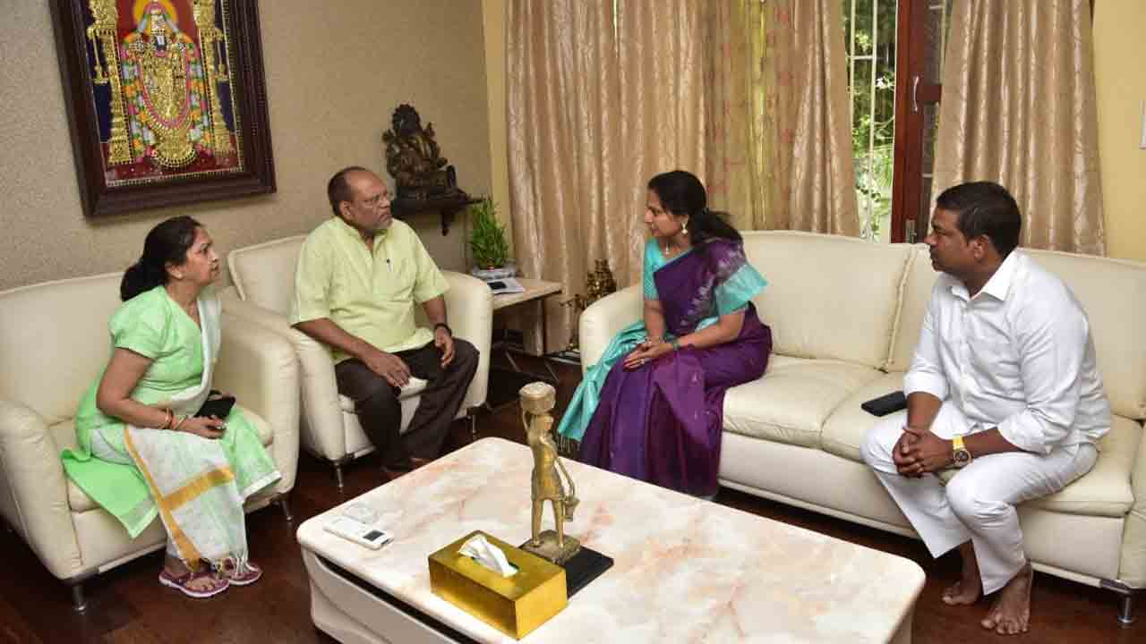 MLC Kavitha | సీఎస్‌ సోమేష్ కుమార్‌‌ను పరామర్శించిన ఎమ్మెల్సీ కవిత