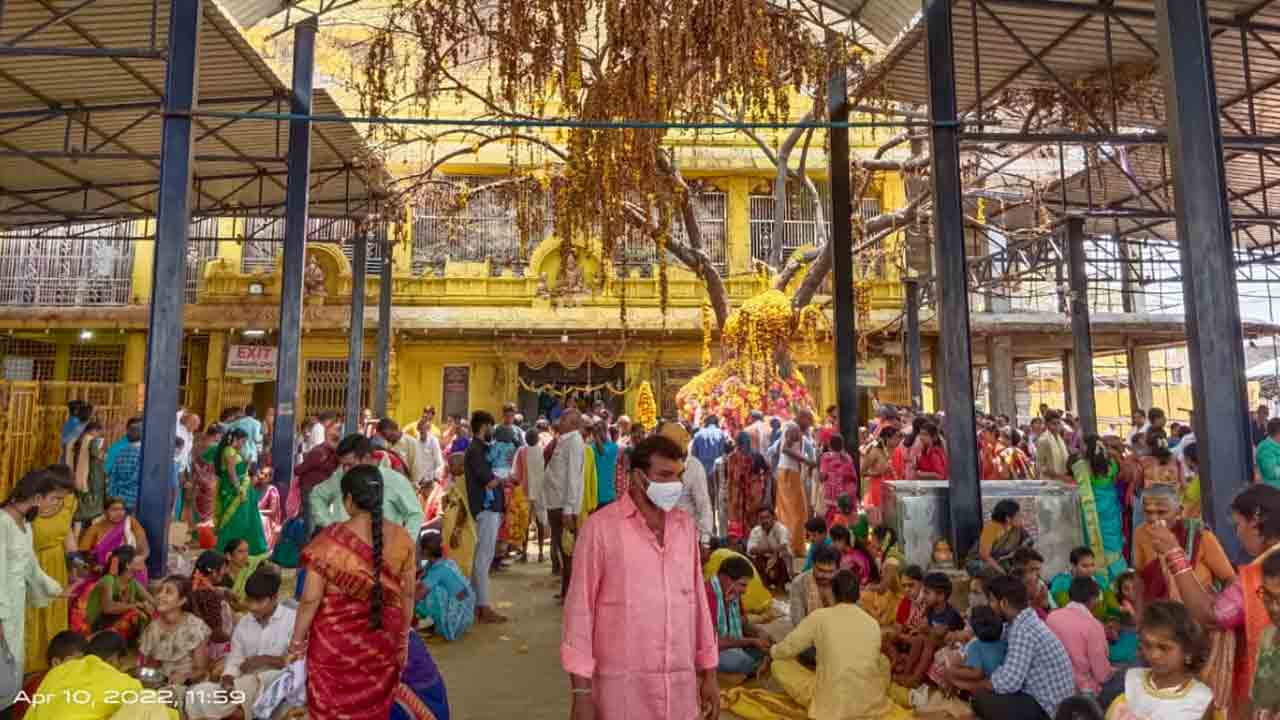 Mallanna temple : ‘మల్లన్న’ క్షేత్రంలో భక్తుల రద్దీ