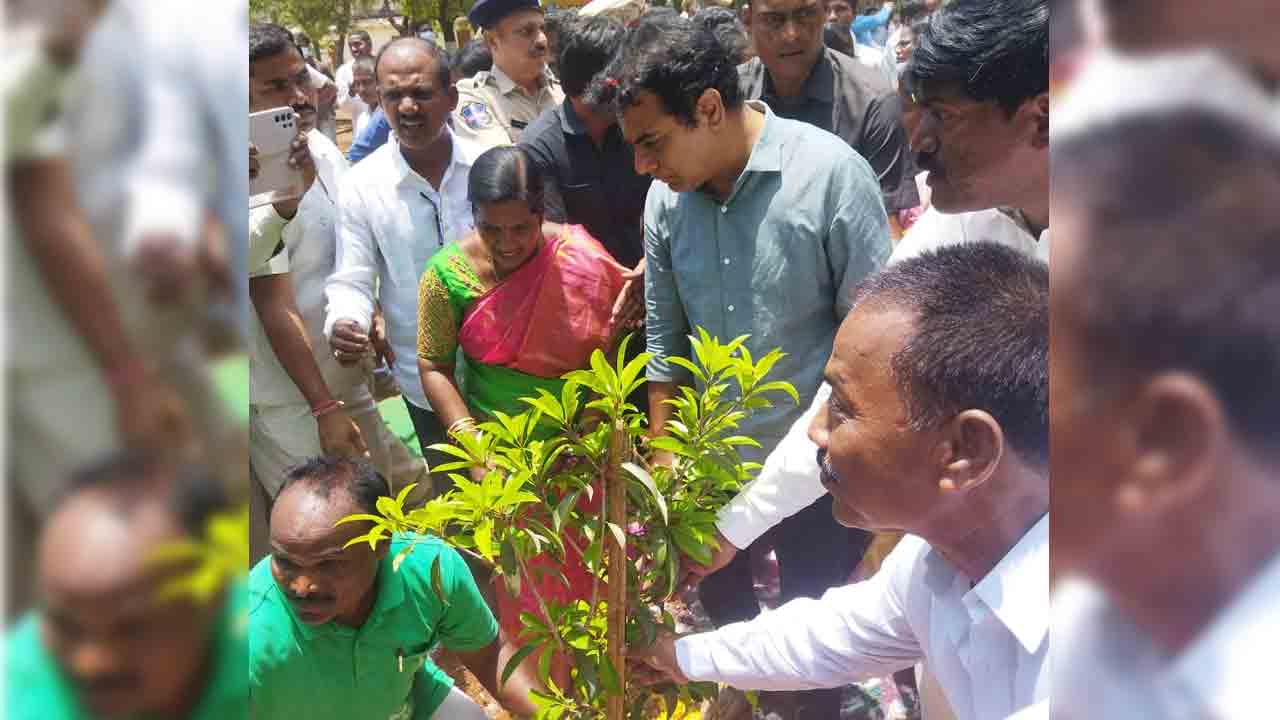 Minister KTR | నర్సంపేటకు చేరుకున్న మంత్రి కేటీఆర్‌