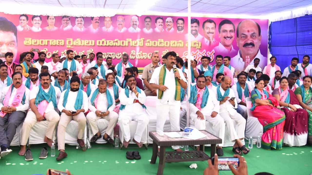 వడ్లు కొనే బాధ్య‌త‌ కేంద్రానికి లేదా?..తెలంగాణ.. దేశంలో భాగం కాదా?:  మంత్రి త‌ల‌సాని శ్రీనివాస్‌యాద‌వ్‌