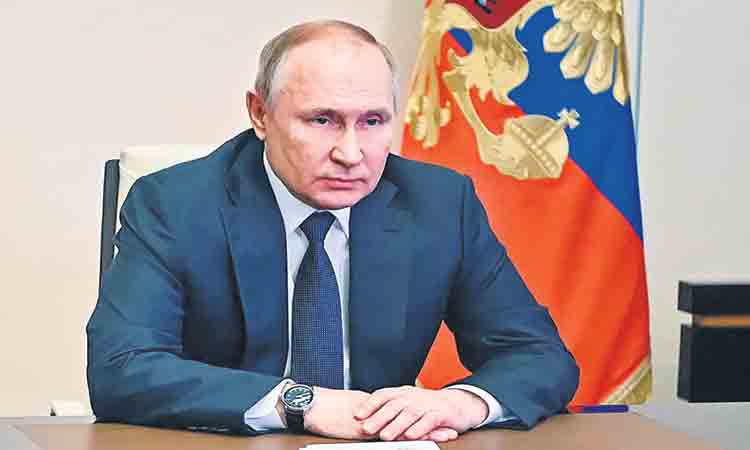 ఉక్రెయిన్‌పై యుద్ధాన్ని అధికారికంగా ప్ర‌క‌టించ‌నున్న పుతిన్‌