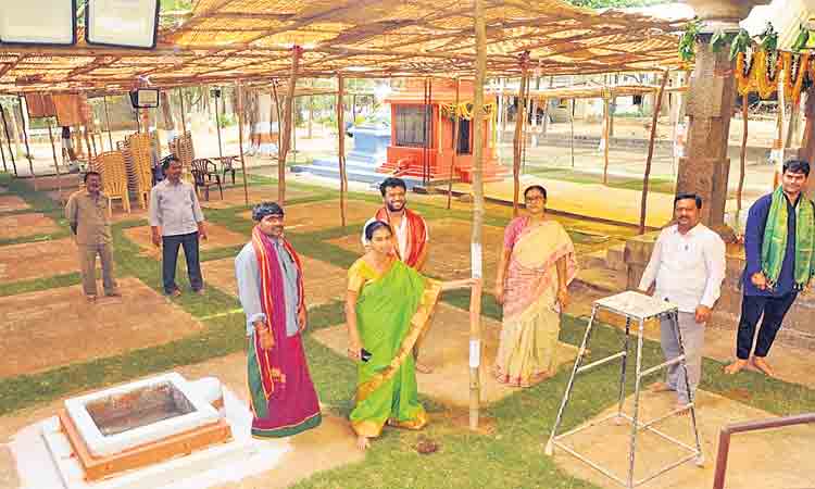 కల్యాణానికి ఏర్పాట్లు పూర్తి