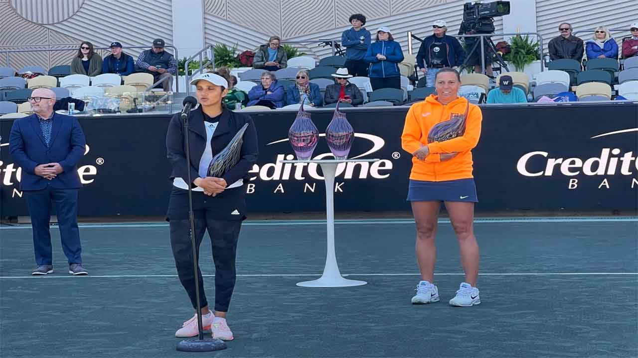 చార్లెస్ట‌న్ ఓపెన్ ఫైన‌ల్లో ఓడిన సానియా జోడి