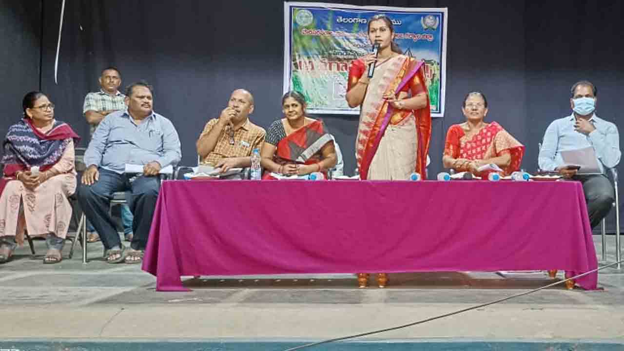 రైతుల సంక్షేమమే ప్రభుత్వ లక్ష్యం : జెడ్పీ చైర్‌పర్సన్‌ సరిత