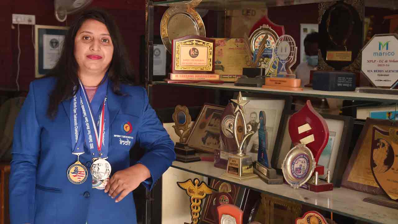 తైక్వాండోలో దూసుకెళ్తున్న తెలంగాణ ఆడ‌బిడ్డ‌.. ఒలింపిక్స్‌లో మెడ‌ల్ సాధించ‌డ‌మే ల‌క్ష్యం!