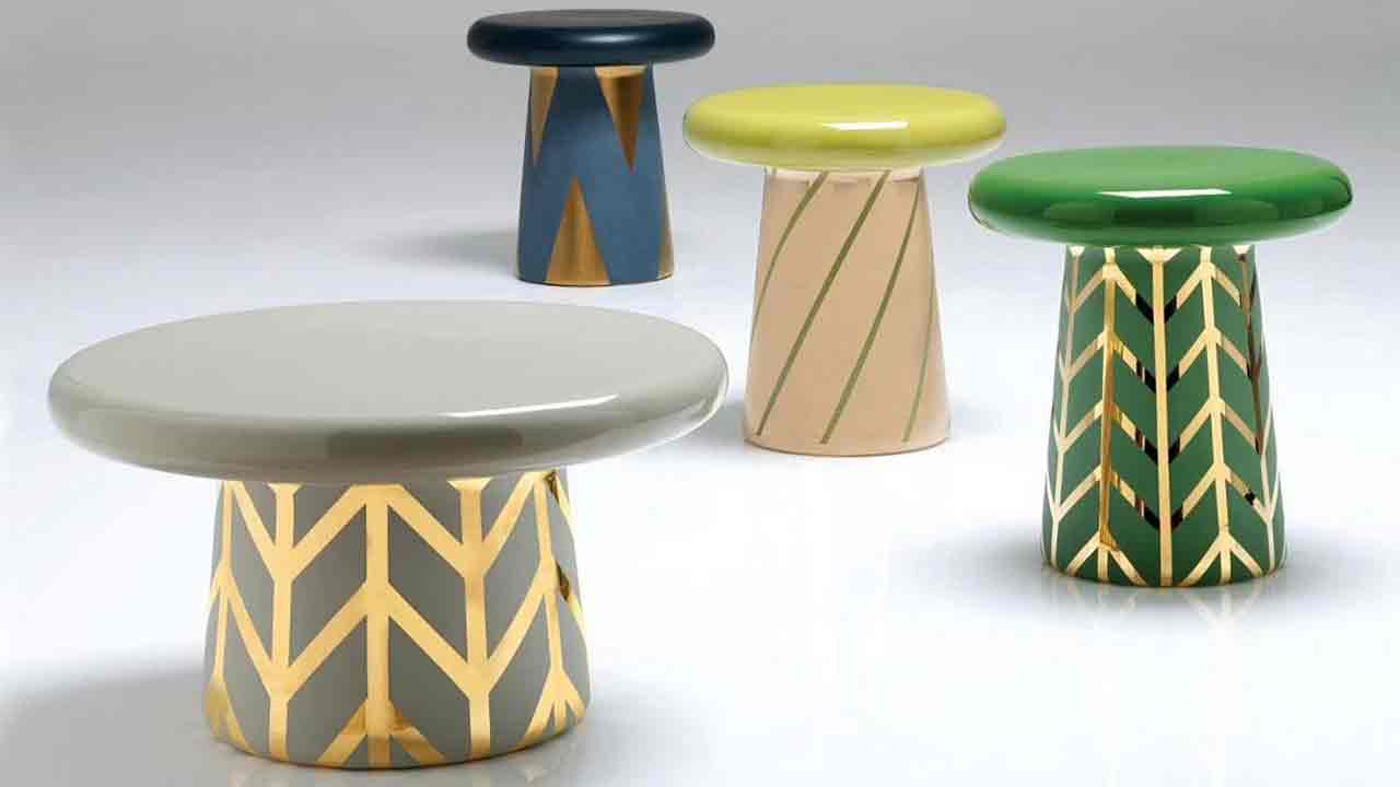 ఆక‌ట్టుకుంటున్న‌ పింగాణి టేబుల్స్‌