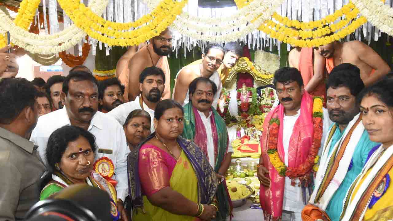 రాములోరి కల్యాణోత్సవాల్లో పాల్గొన్న మంత్రి తలసాని