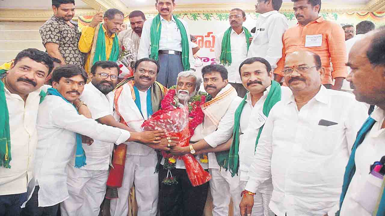 తెలంగాణ మున్నూరు కాపు సంఘం ఎన్నిక ఏకగీవ్రం