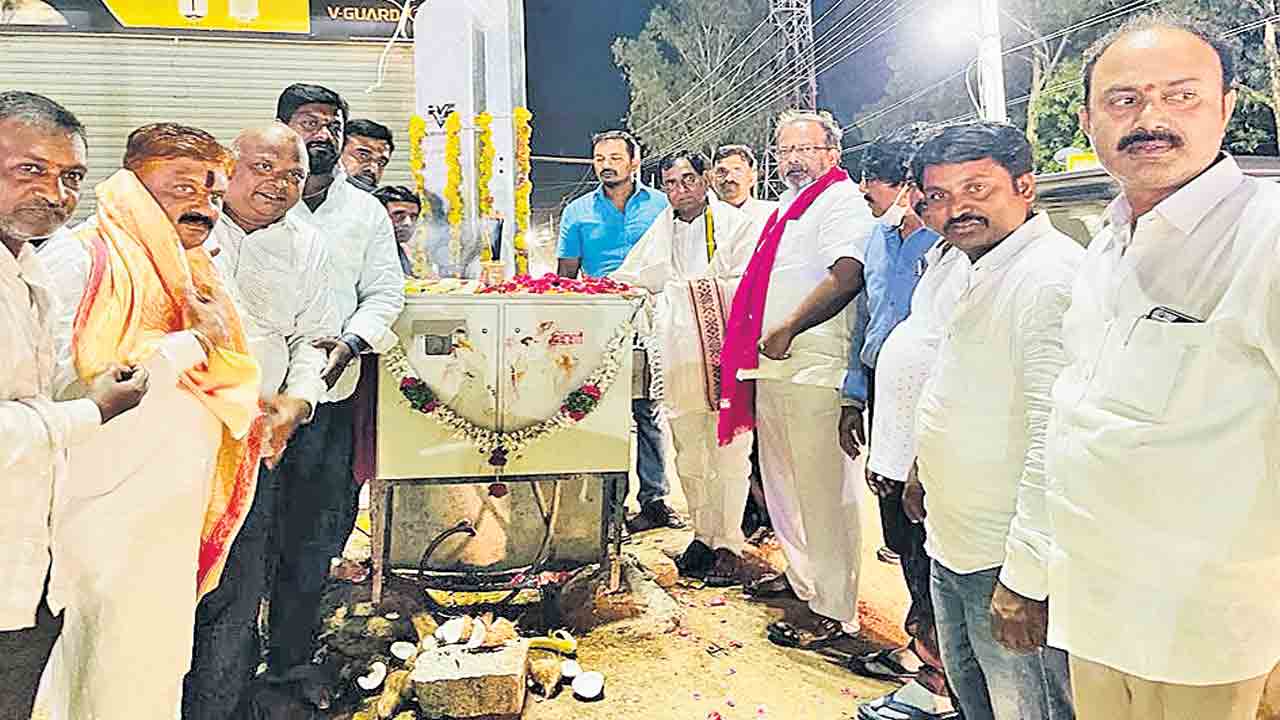 ఆదర్శ మున్సిపాలిటీగా తీర్చిదిద్దుతా