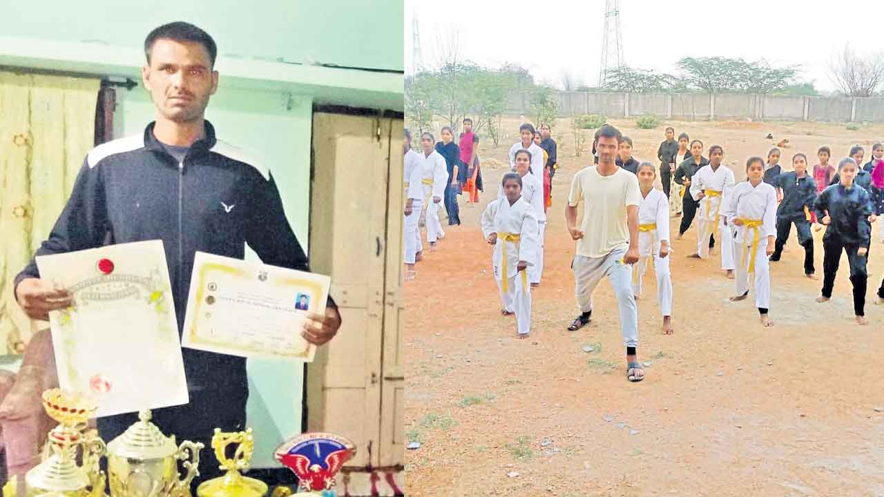 కరాటే కరీం 500 మందికి శిక్షణ