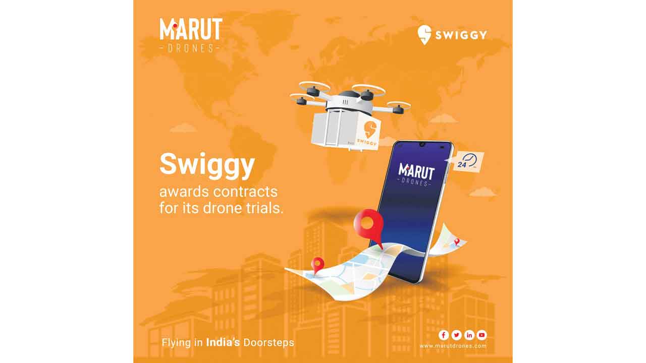 డ్రోన్లతో సరుకు రవాణా