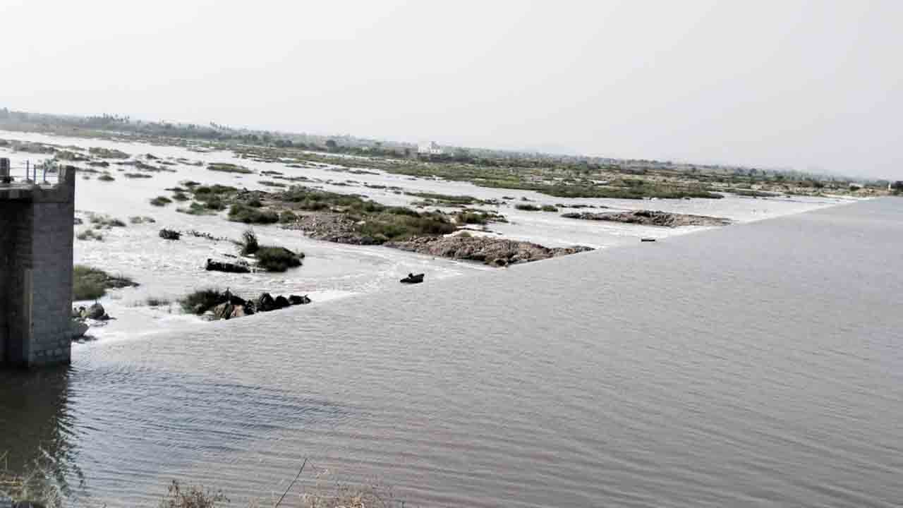 టీబీ డ్యాం @ 34.810 టీఎంసీలు