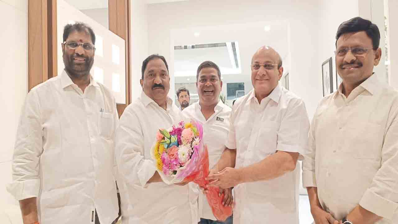 ‘నమస్తే’ సీఎండీకి ఎమ్మెల్యే సండ్ర శుభాకాంక్షలు