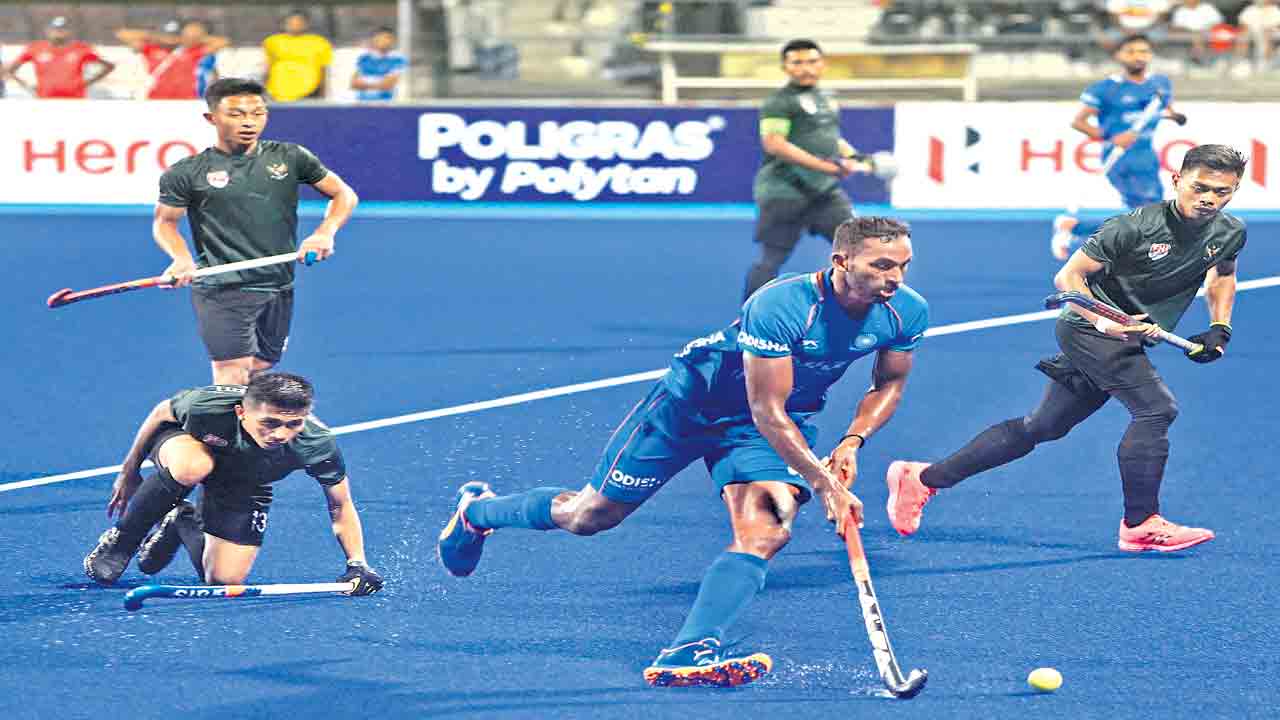 భారత్‌ 16 ఇండోనేషియా 0